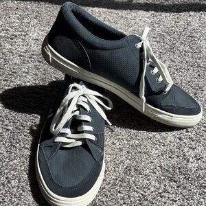 Banana Republic Navy and White Sneakers Classic Comfort